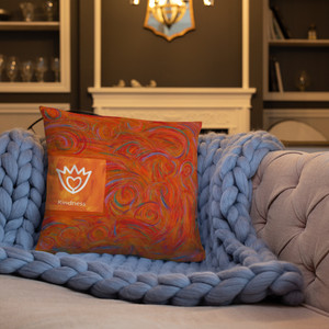 Kindness Art Pillow Kindness Art Pillow