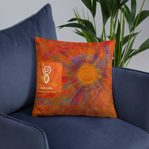 Gratitude Art Pillow Gratitude Art Pillow