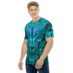 Lowrider series "Icy Teal" Men's t-shirt Lowrider series "Icy Teal" Men's t-shirt