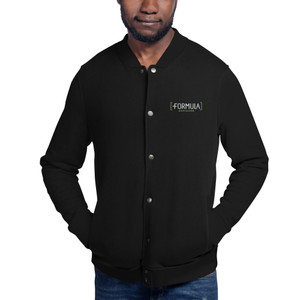 Formula Embroidered Champion Bomber Jacket Formula Embroidered Champion Bomber Jacket