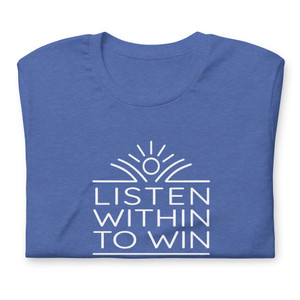 Listen Within to Win Unisex t-shirt