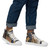"Fable of the Universe" Men’s high top canvas shoes