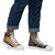 "Sole Geometry" Men’s high top canvas shoes