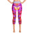 Lowrider series "Magenta" Yoga Capri Leggings