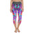 Lowrider series "Sparkle Motion" Yoga Capri Leggings