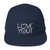 Love You! Five Panel Cap