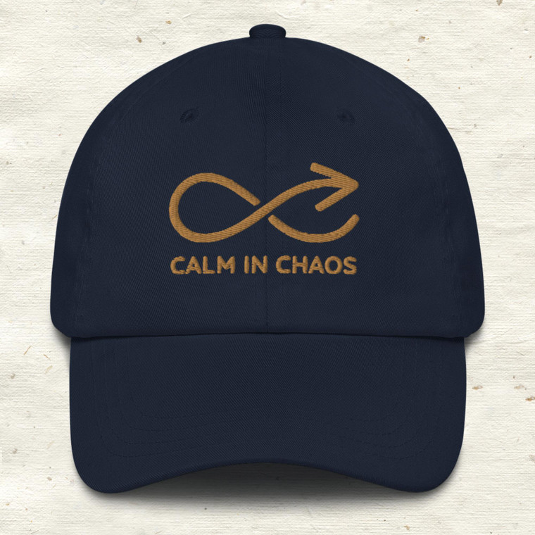 Calm in Chaos Dad hat