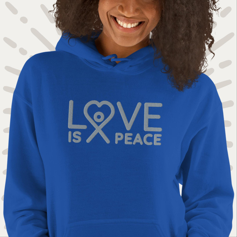 Love is Peace Unisex Hoodie
