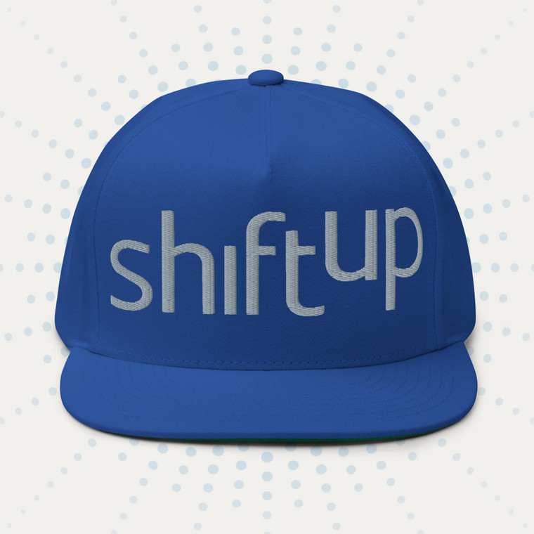 ShiftUp_Flat Bill Cap