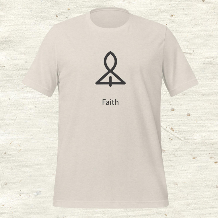 Faith_BLK_Unisex t-shirt