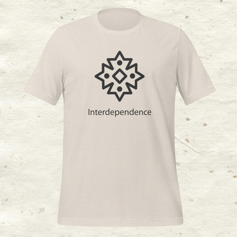 Interdependence_BK_Unisex t-shirt