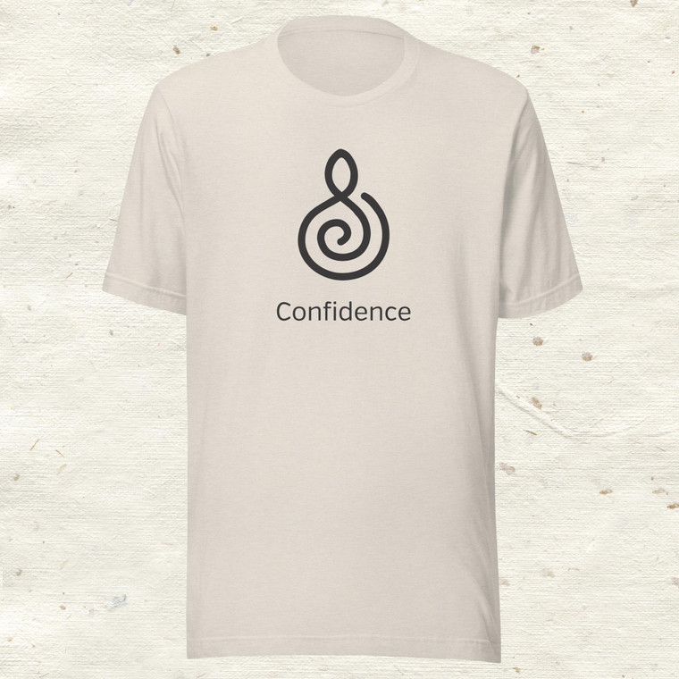 Confidence_BK_Unisex t-shirt