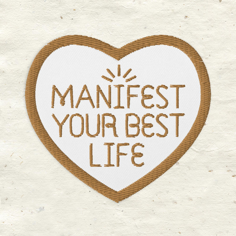 Best Life _ Embroidered patches