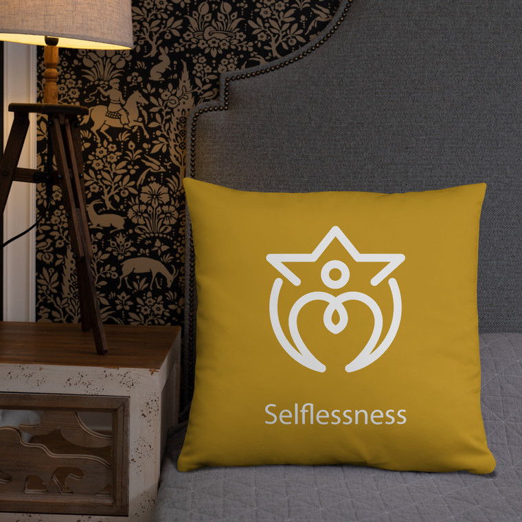 SELFLESSNESS Pillow