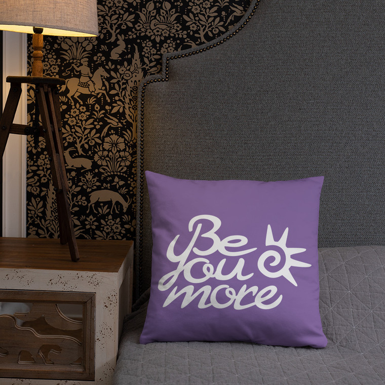 Be You More Pillow - Lilac