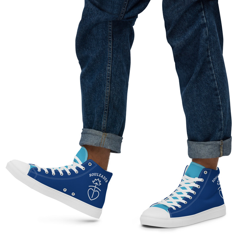 SOULeader Men’s high top canvas shoes