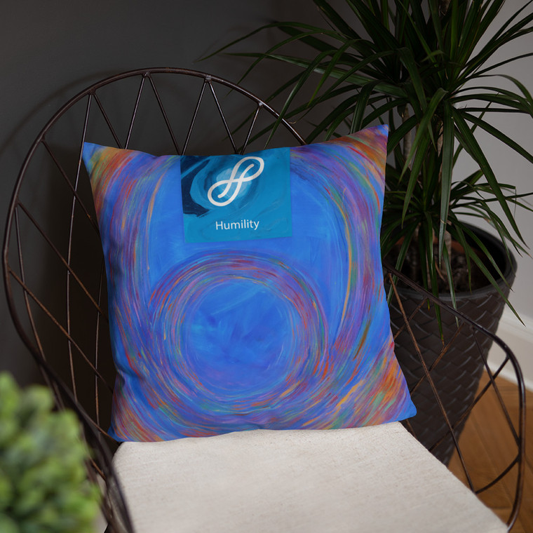 Humility Art Pillow