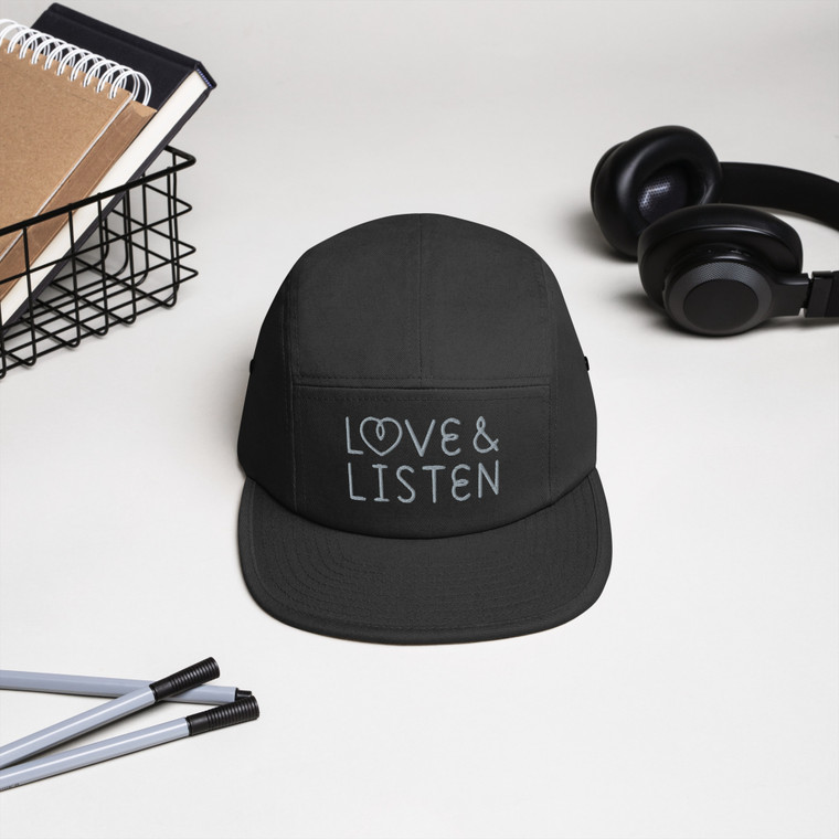 Love & Listen Five Panel Cap