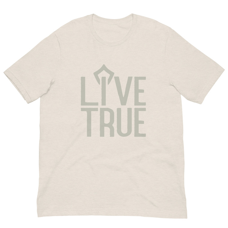 Live True Unisex t-shirt