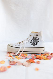 Rosemary Embroidered Converse