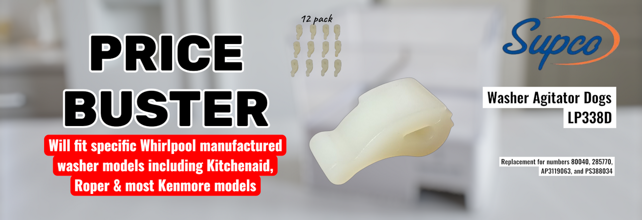 Washer Agitator Dogs LP338D - 12 pack