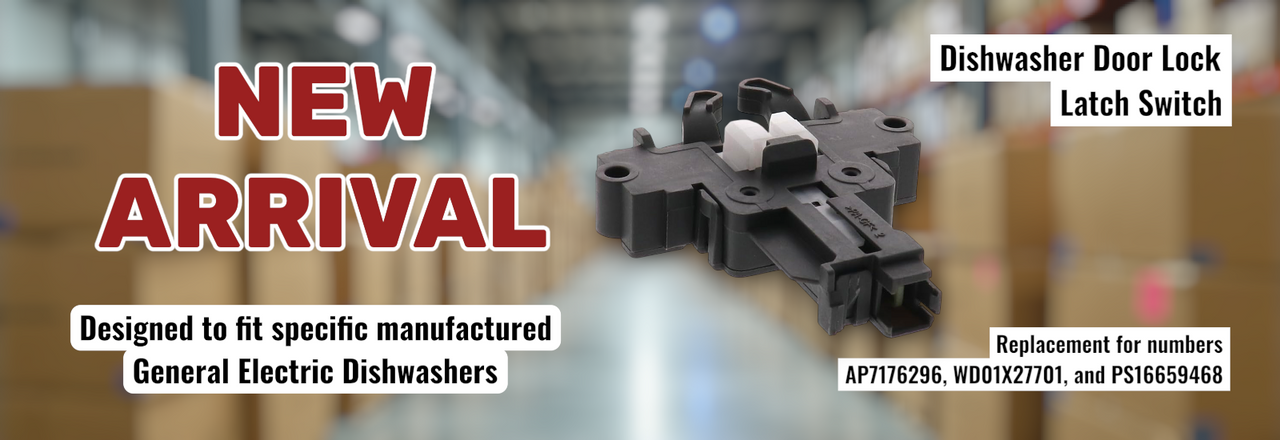 ERP WD01X29878 Dishwasher Door Lock Latch Switch for GE