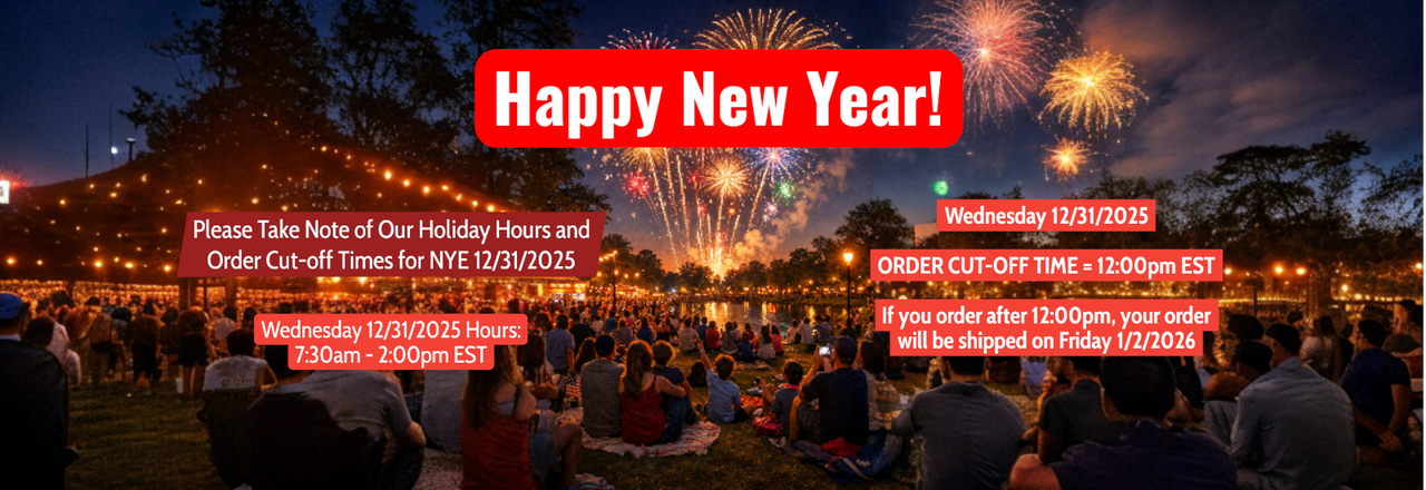 Holiday Hours NYE 2025