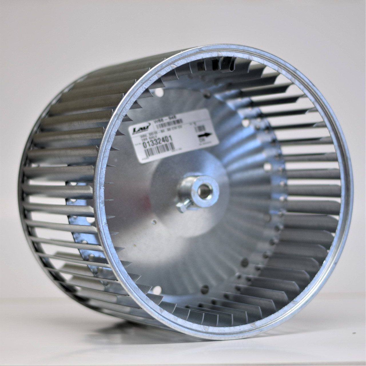 Lau Blower Wheel DD10-8 x 1/2, CW Convex | McCombs Supply | 013324-01