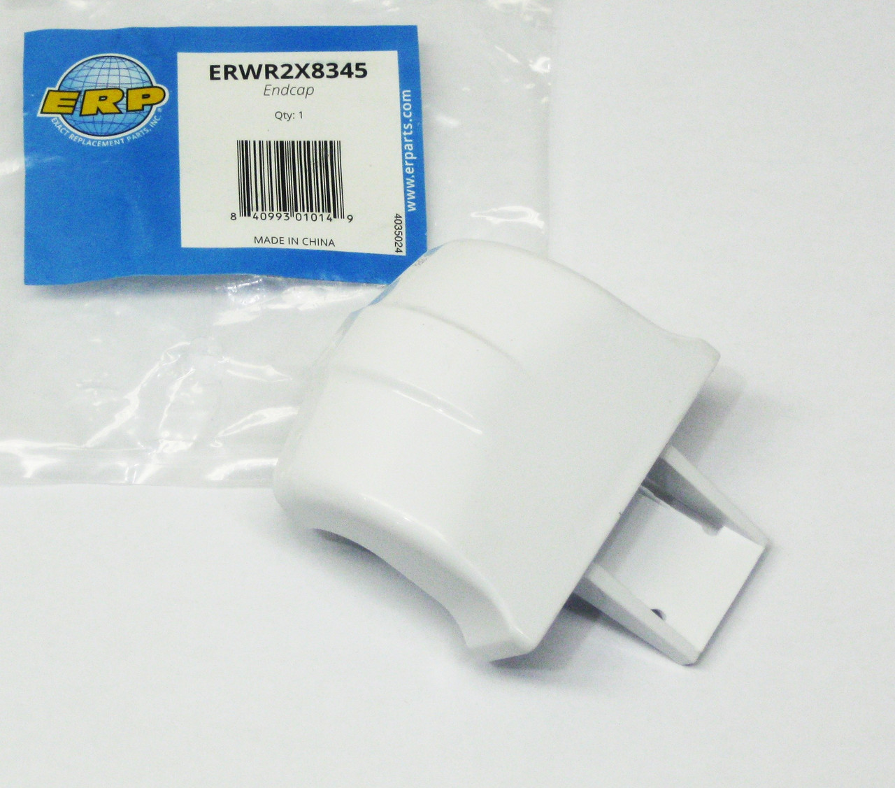 Refrigerator Door Shelf End Cap for GE | McCombs Supply Co | WR2X8345