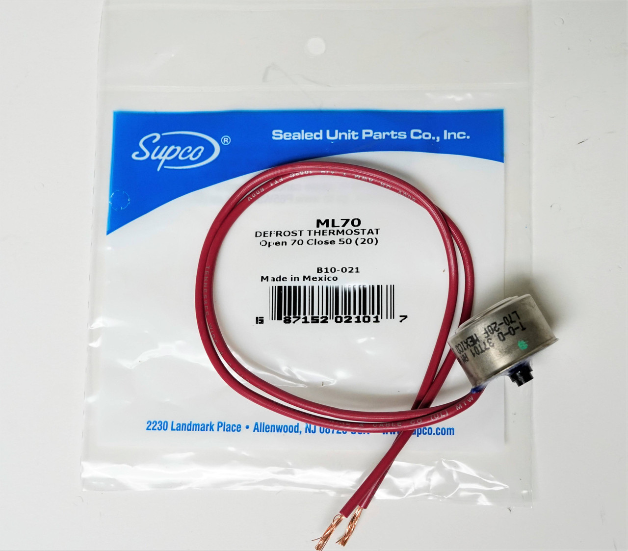 defrost thermostat freezer