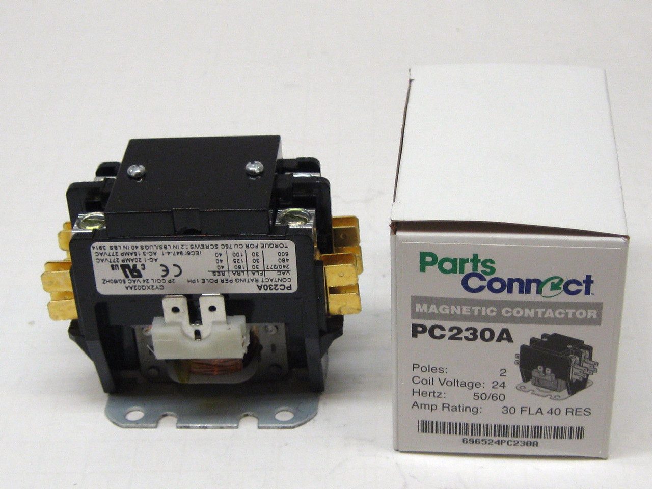 Air Conditioner Contactor| McCombs Supply | 2 Pole 30 Amp 24 Volt