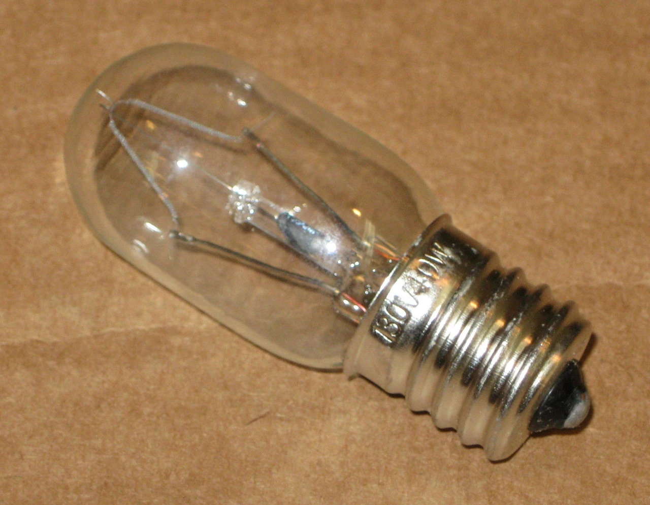 10S6120 Appliance Light Bulb – 10 Watt 120V Replacement For Whirlpool, Maytag, Bosch, GE Dryers & Microwaves