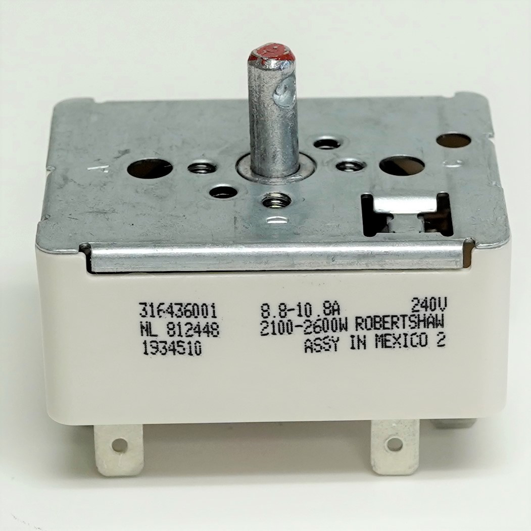 Switch, Infinite Burner for Electrolux | McCombs Supply | 316436001