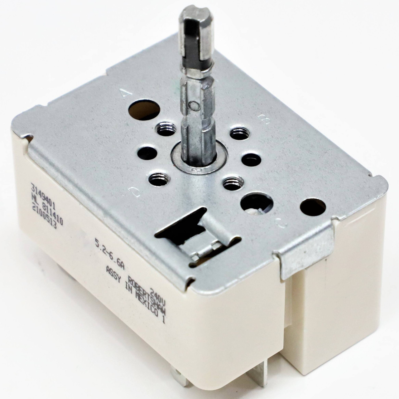 Range Burner Switch for Whirlpool | McCombs Supply Co| 3149401