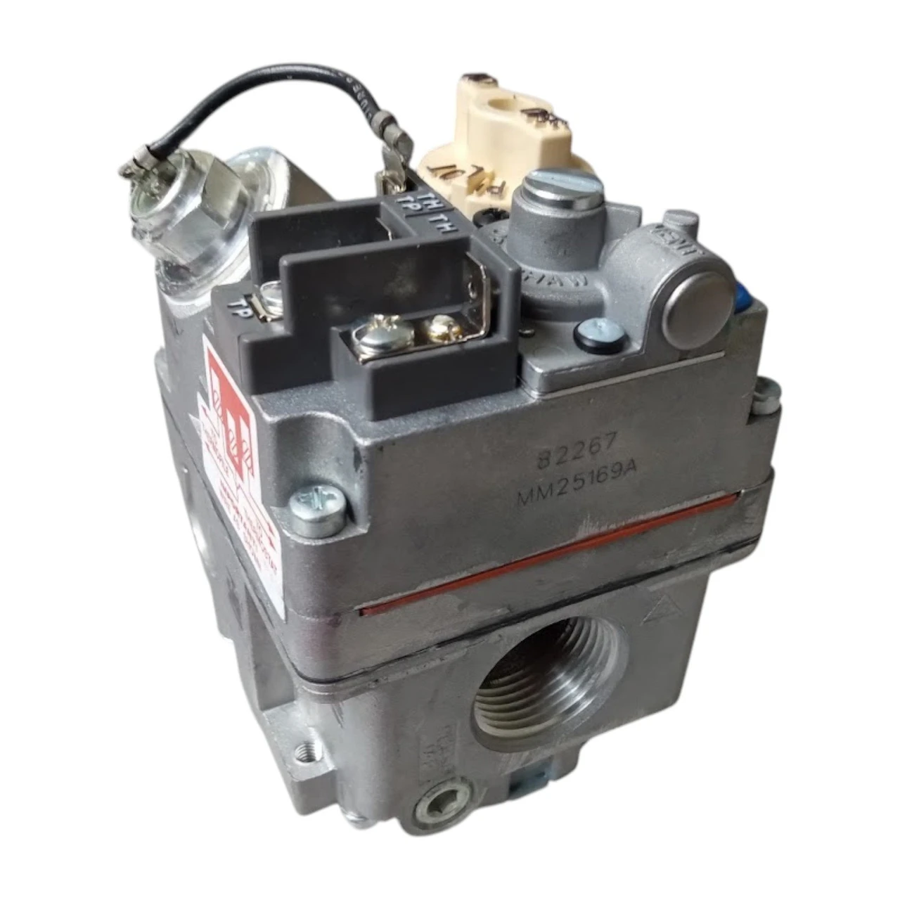 R403TGA - Valvola termostatizzabile con protezione da cantiere, a doppia squadra, attacco adattatore | Giacomini