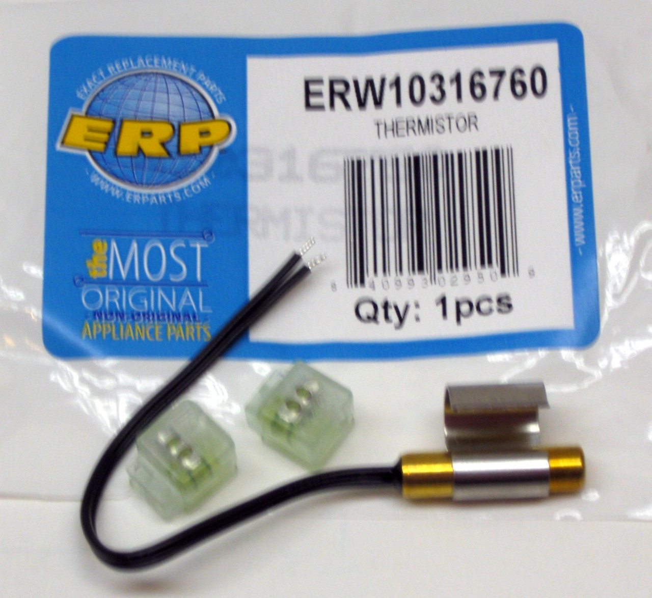 W10316760 Refrigerator Thermistor Sensor