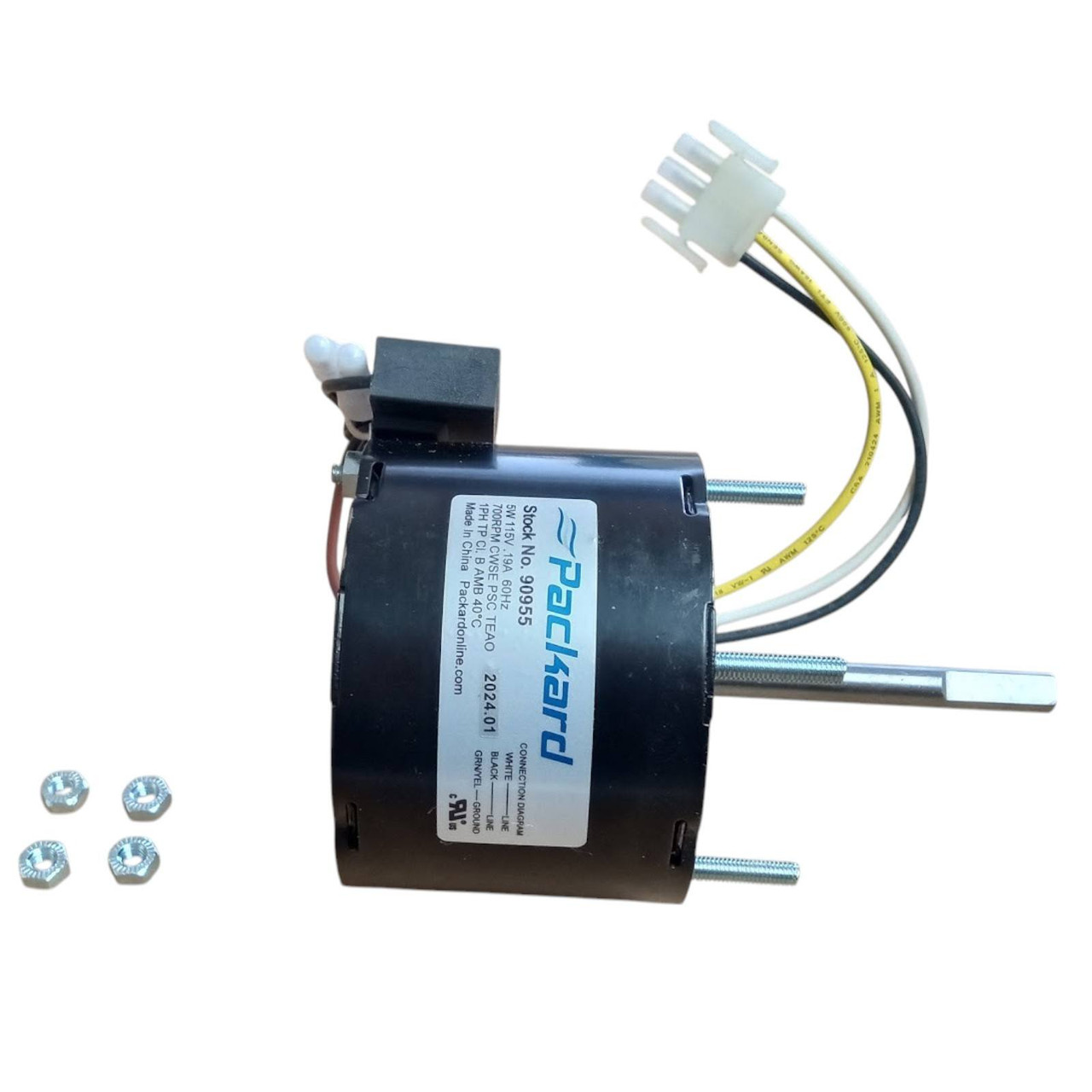 Packard Motor for Greenheck 314955 | McCombs Supply Co | 90955