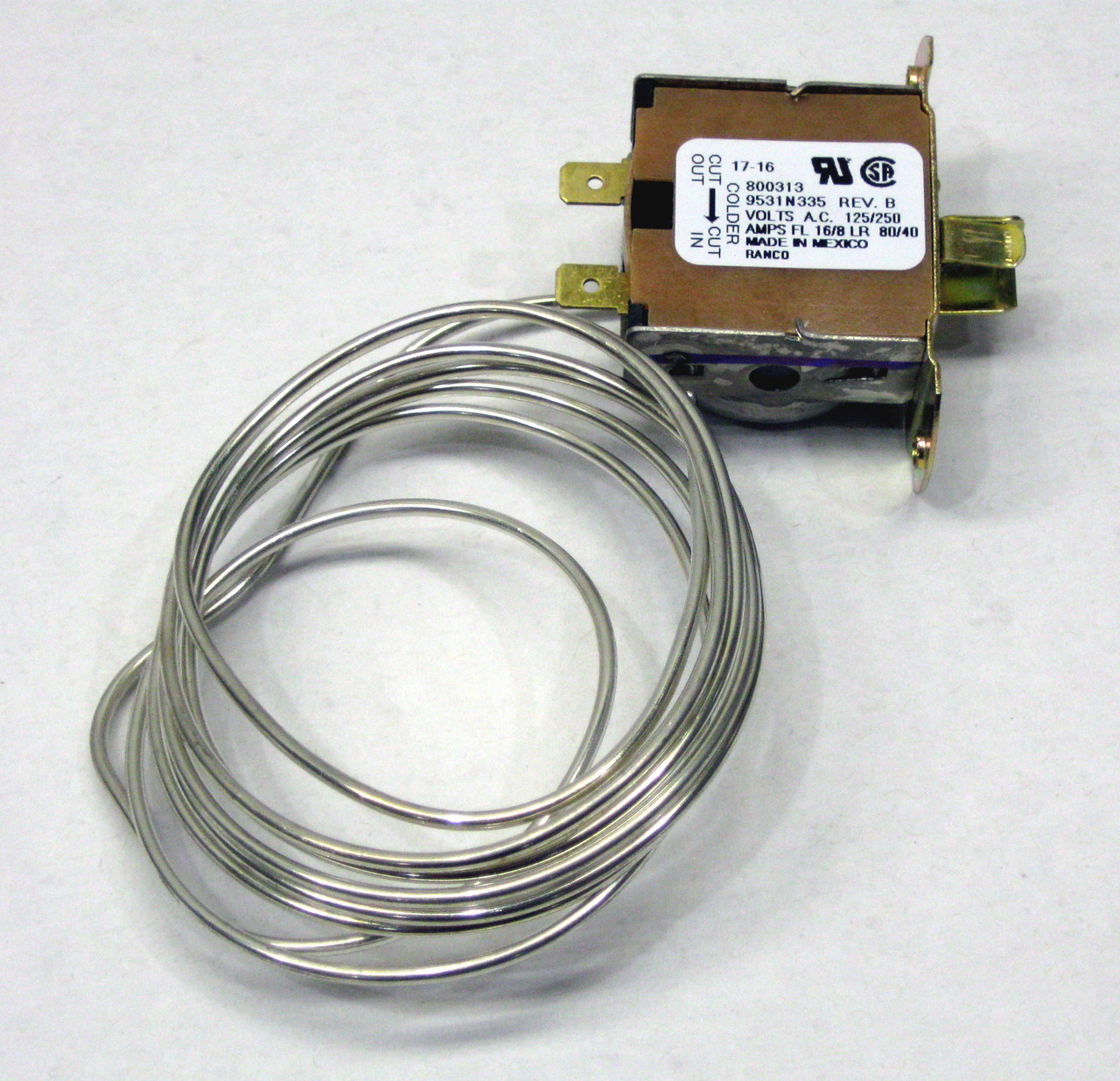 Robetshaw Cooler Control for True | McCombs Supply | 9531N335
