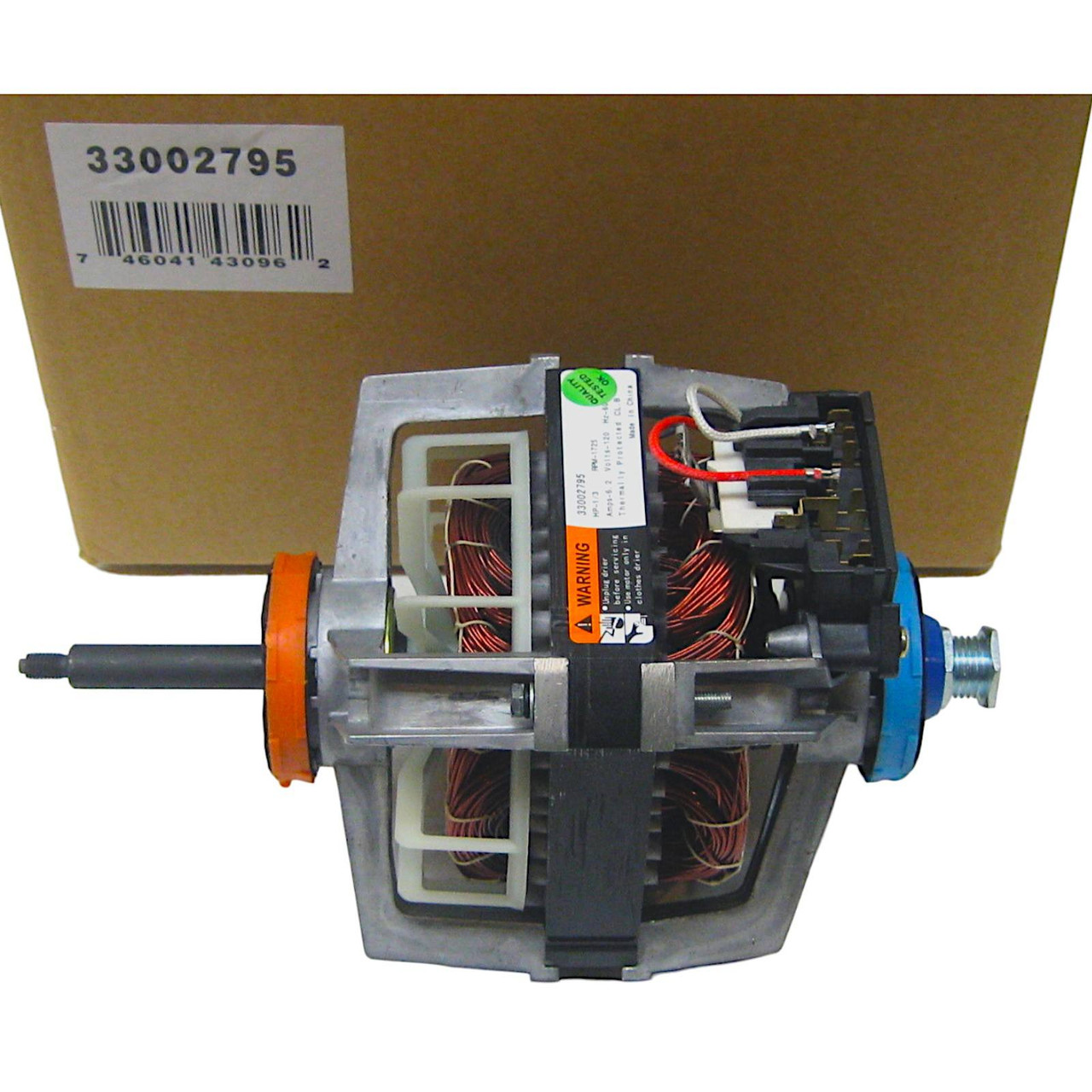 Dyer Motor Whirlpool Maytag | McCombs Supply Co | 33002795