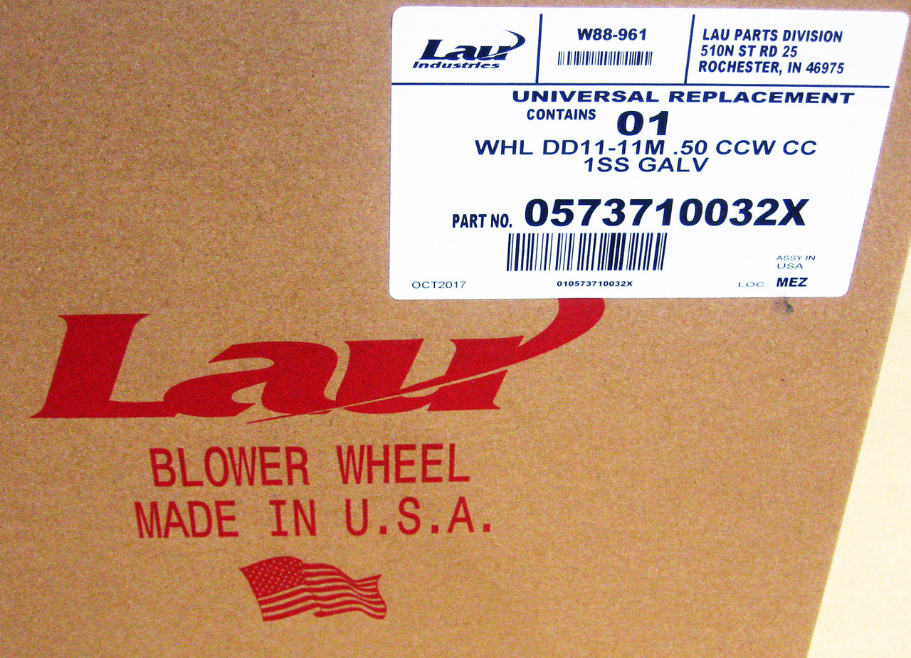Lau Blower Wheel for Tane | McCombs Supply Co | X38020438010