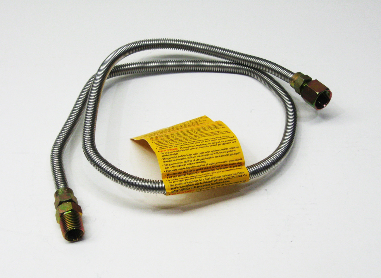 Stainless Steel Gas Connector 48" Supply 100313248