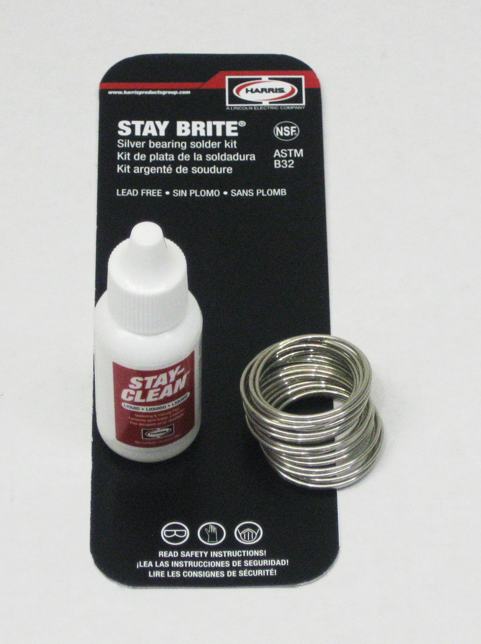 Harris Silver Bearing Solder, Flux Kit | McCombs Supply | SBSKPOP