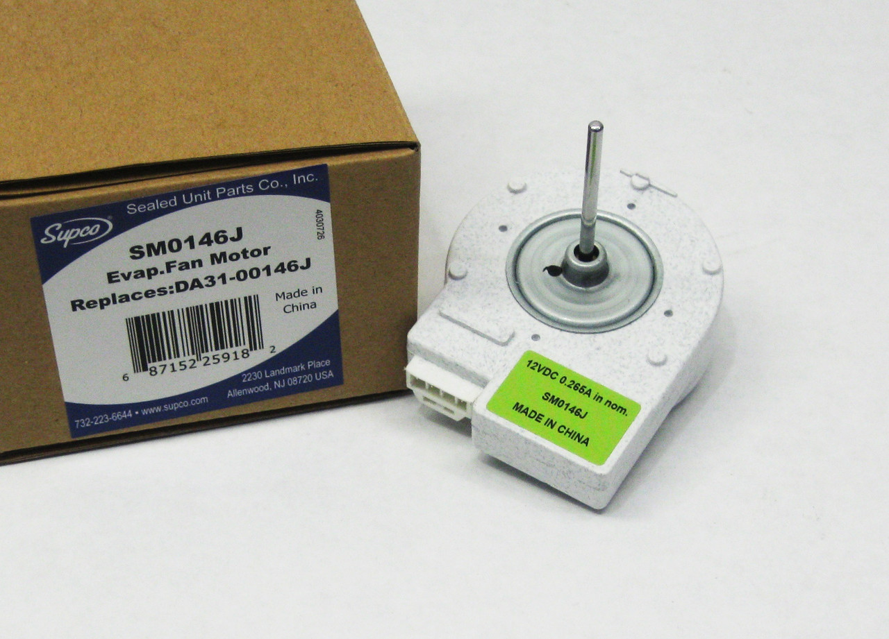 Supco Refrigerator Fan motor for Samsung | McCombs Supply Co | SM0146J