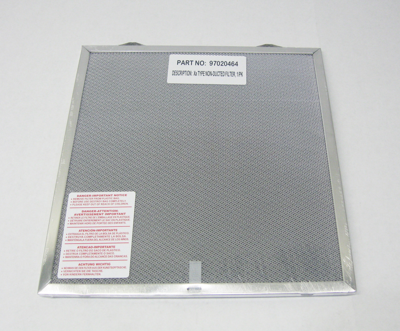 Broan Nutone NonDuct Filter Supply Co S97020464