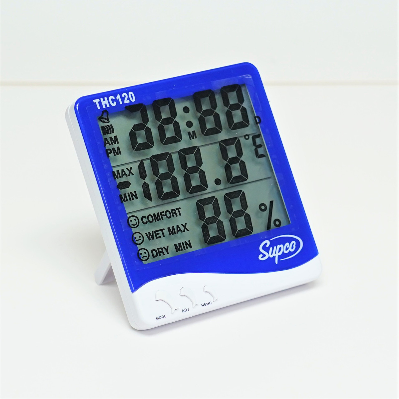 1 Mini Thermometer Hygrometer 30 50°c/+20~120°f Metal Shell - Temu