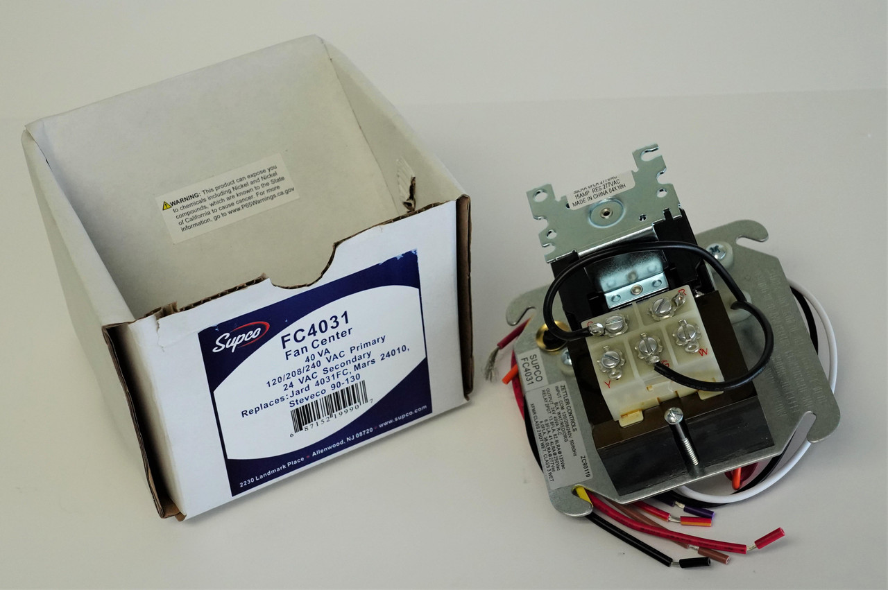 Supco Fan Center Relay Transformer | McCombs Supply Co | FC4013