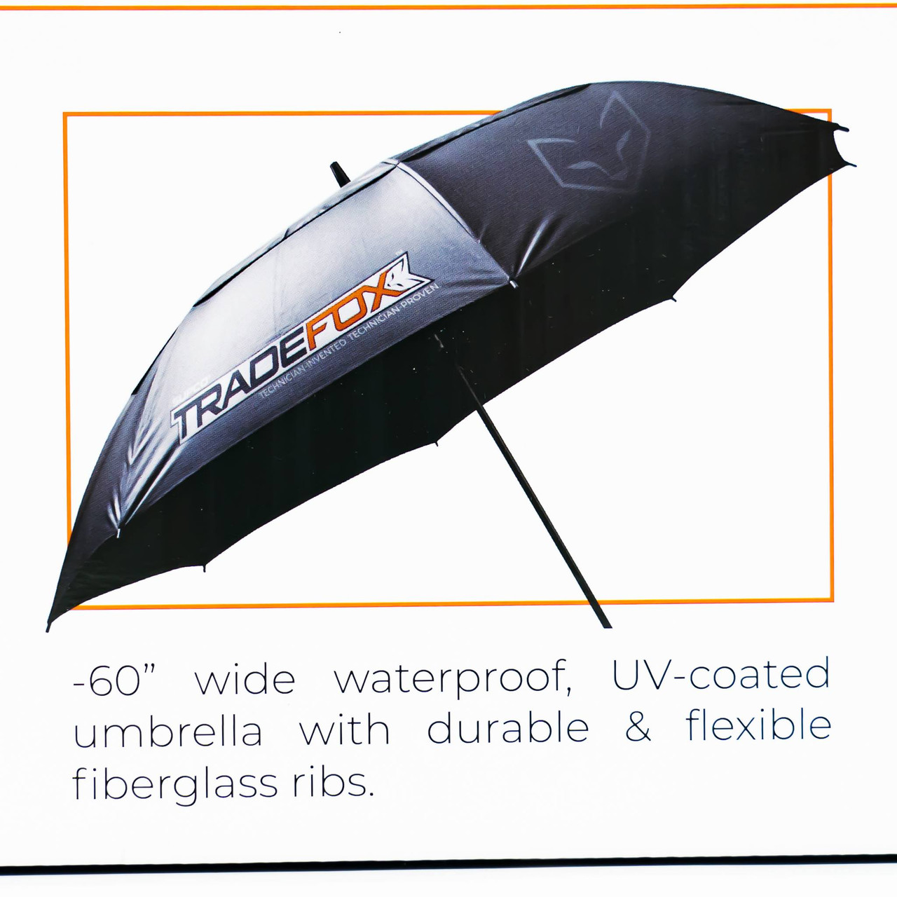 PLDOULY Magnetic Umbrella With Adjustable Base, 60 Inch Durable Work Umbrella With Magnetic Base & Flexible Fiberglass Ribs – Ideal For HVAC, Outdoor Events, And More