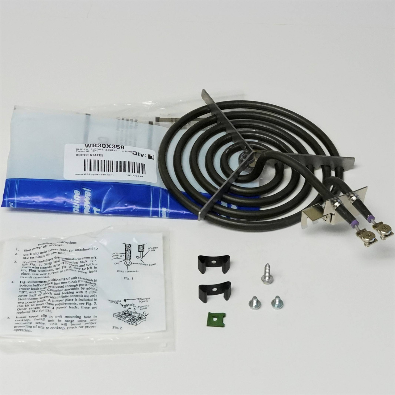 ge genuine calrod unit