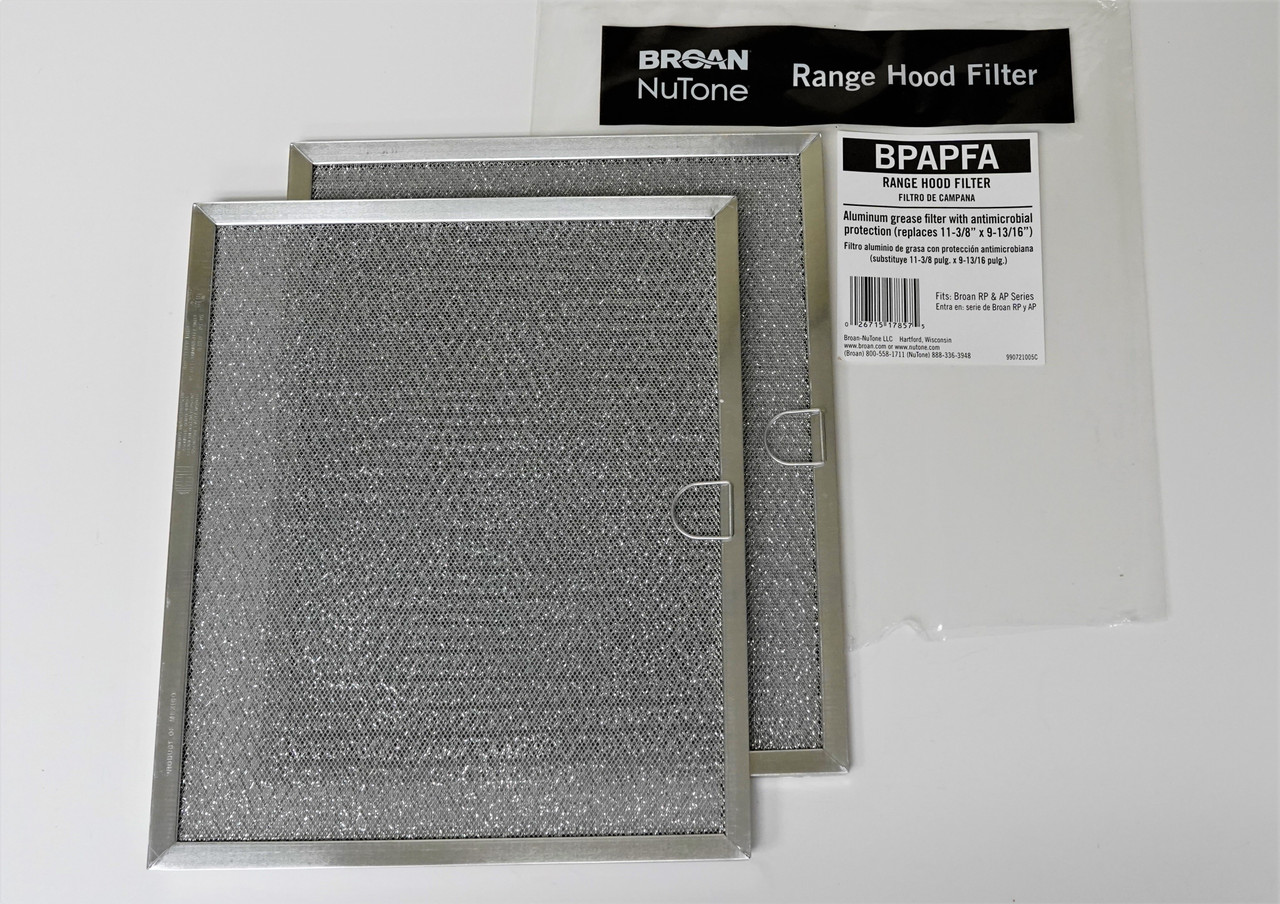 GE WB2X2052 Replacement Aluminum Hood Vent And Microwave Filter 4 Filters Standard Plumbing Supply