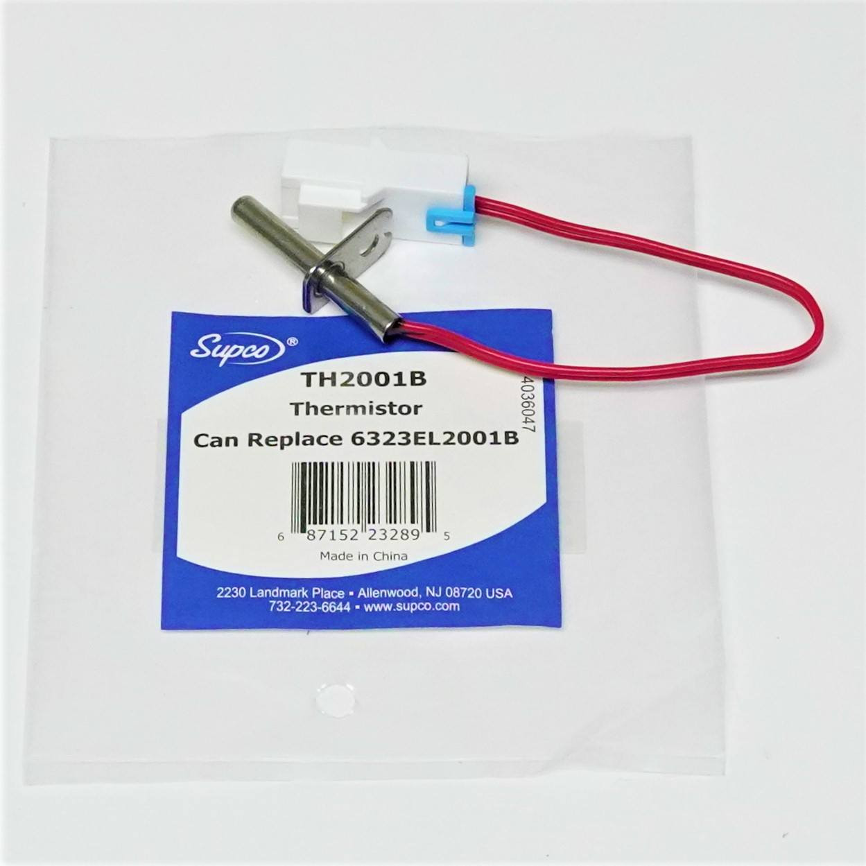 Supco Dryer Thermister | McCombs Supply Co | TH2001B